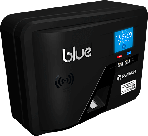 Relógio de Ponto Blue da RwTech